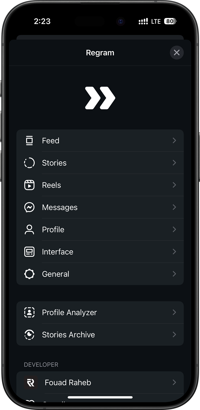 Device screenshot 1